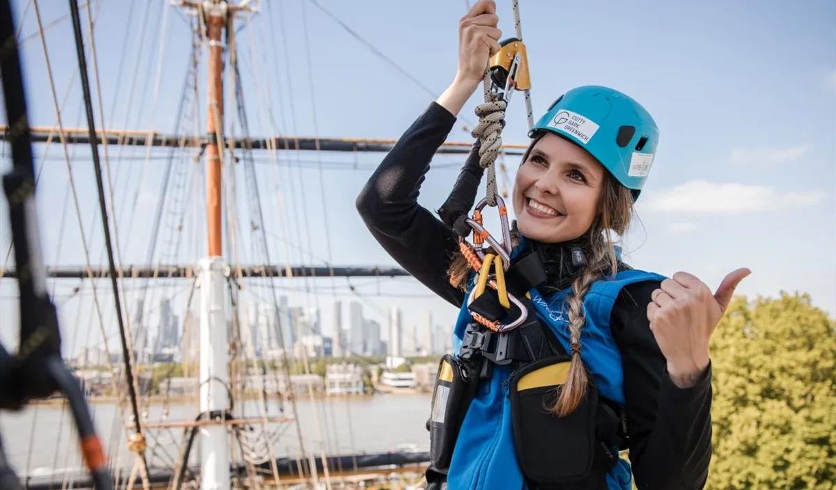 Experience life at sea and climb the rigging of one of London's true icons