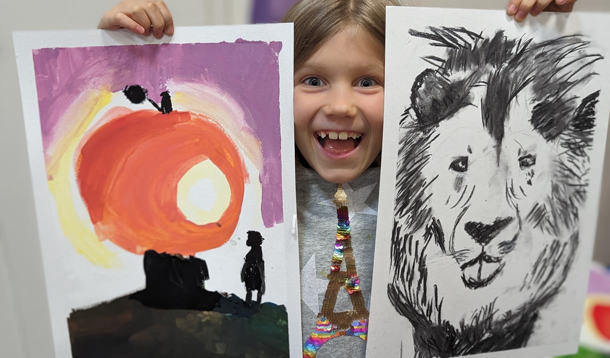 'Colours of the Rainbow' Art Workshop - a fun, creative way to explore colours through art