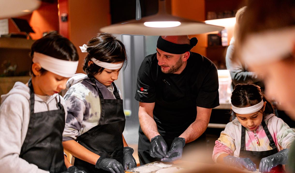 Kids'n'Sushi Masterclass at Sticks'n'Sushi Greenwich