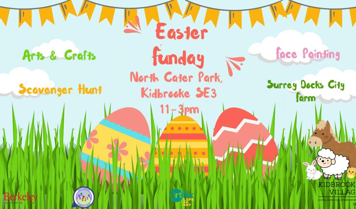 Come along to the Easter Fun Day at Kidbrooke Village for a fun-filled family outing