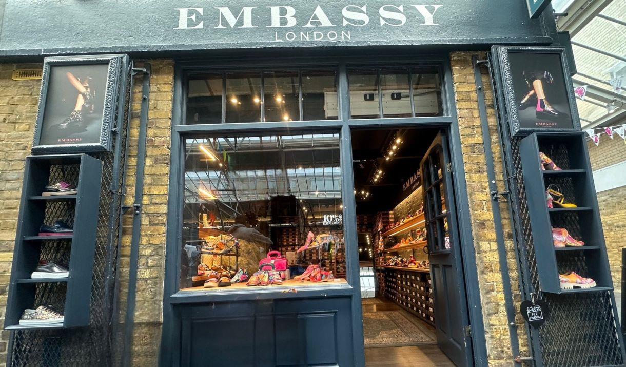 Swing by the Embassy London store in Greenwich Market for an afternoon of live music, discounts, treats and the chance to win a pair of exquisite, han