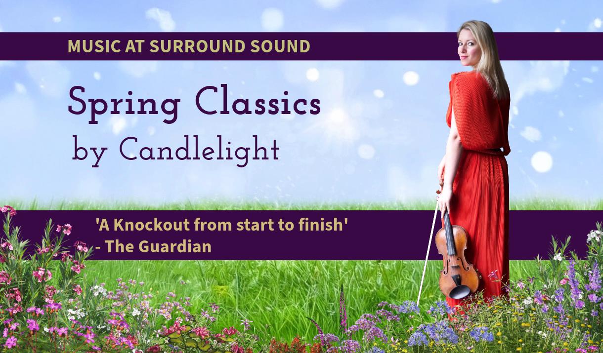 Celebrate the bank holiday weekend with an unforgettable candlelit evening of music