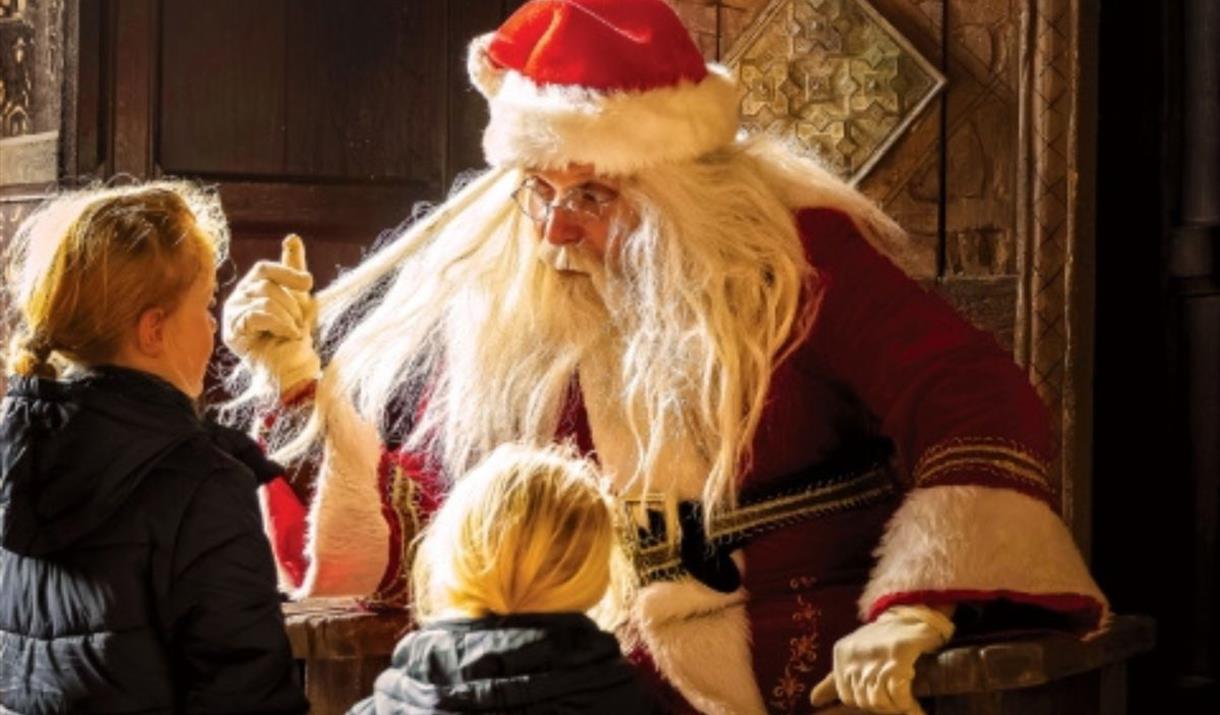 Join Father Christmas at Eltham Palace and Gardens this December for a magical way to start the festive season.