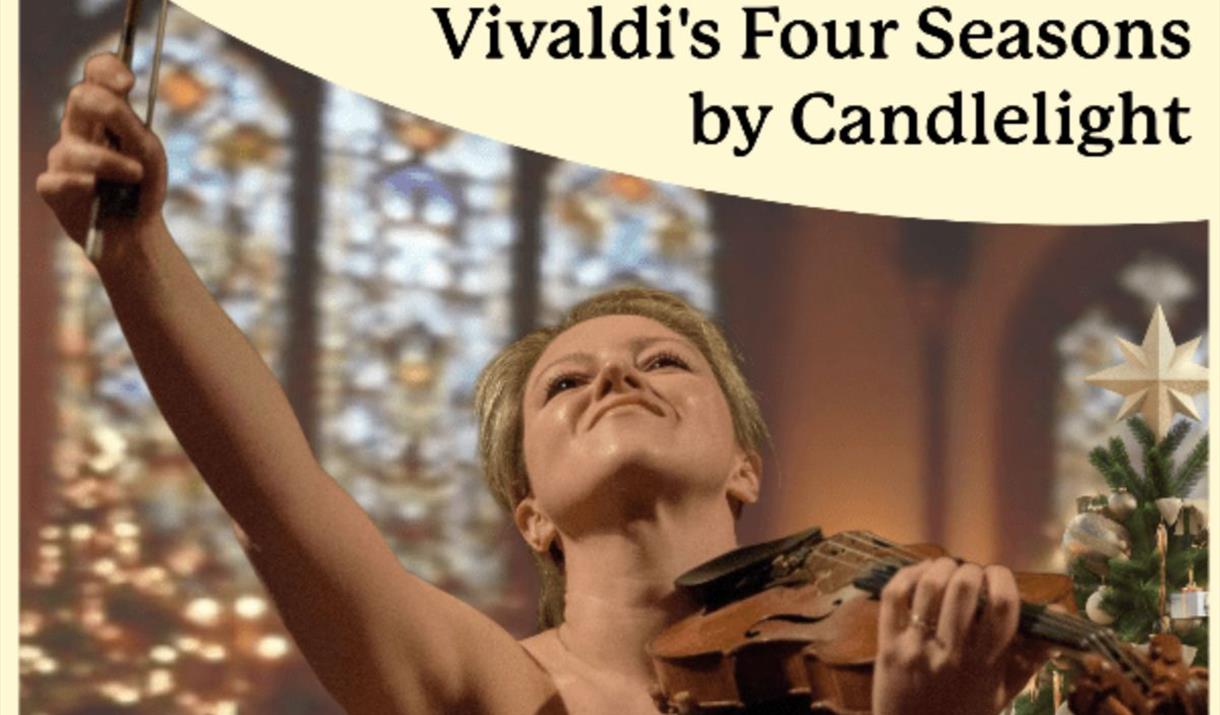 Come and be swept away by a breathtaking candlelit performance of Vivaldi’s legendary Four Seasons