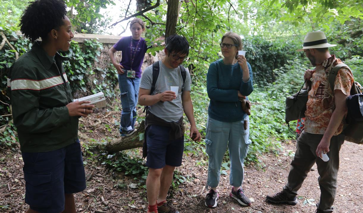 Frances Calliste in Severndroog Woods