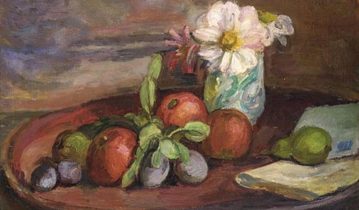 Explore the art of still life fruit painting in oils.