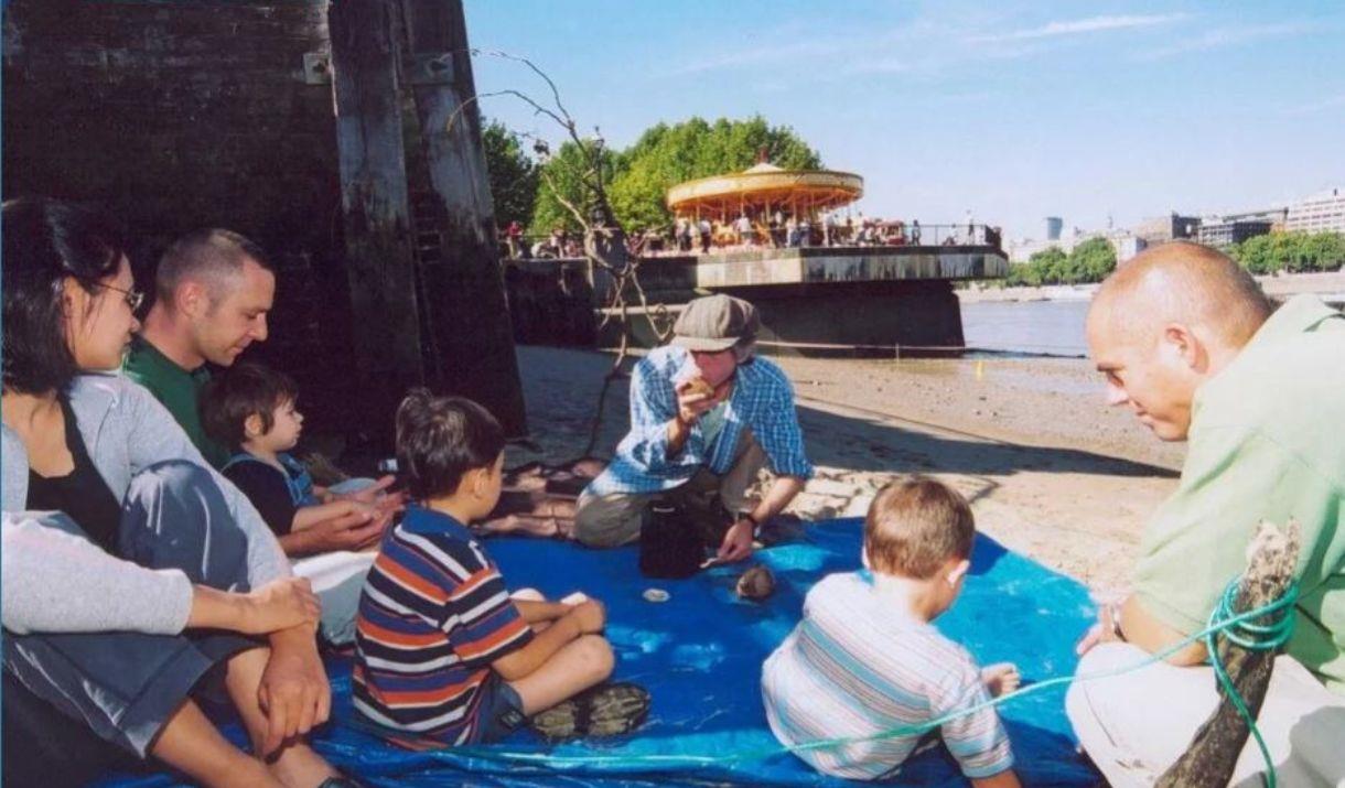 a walk along the river path with regular stops to learn about stories of global Greenwich