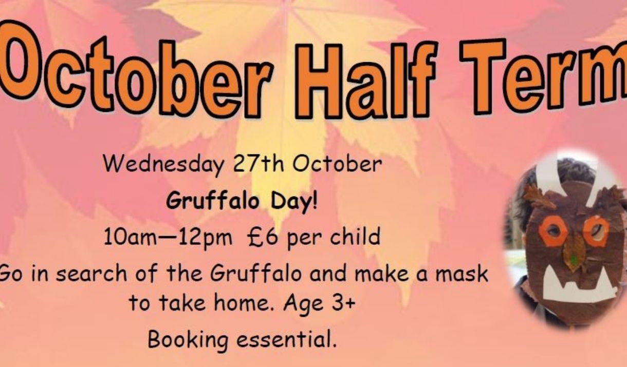 Join Woodlands Farm Trust in search of the Gruffalo in the woods.