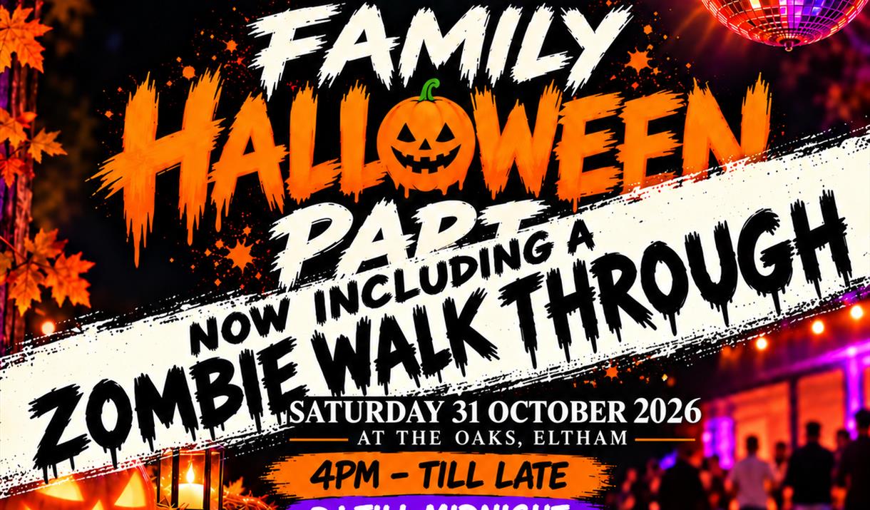 Family Halloween Party Poster