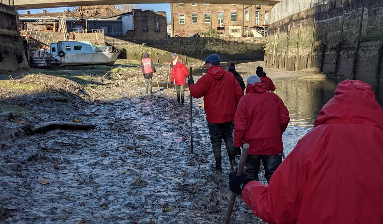 Come and explore Deptford Creek with experts and find out about the local and natural history