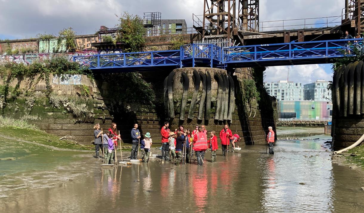 Family River Fishing & Easter Egg Race