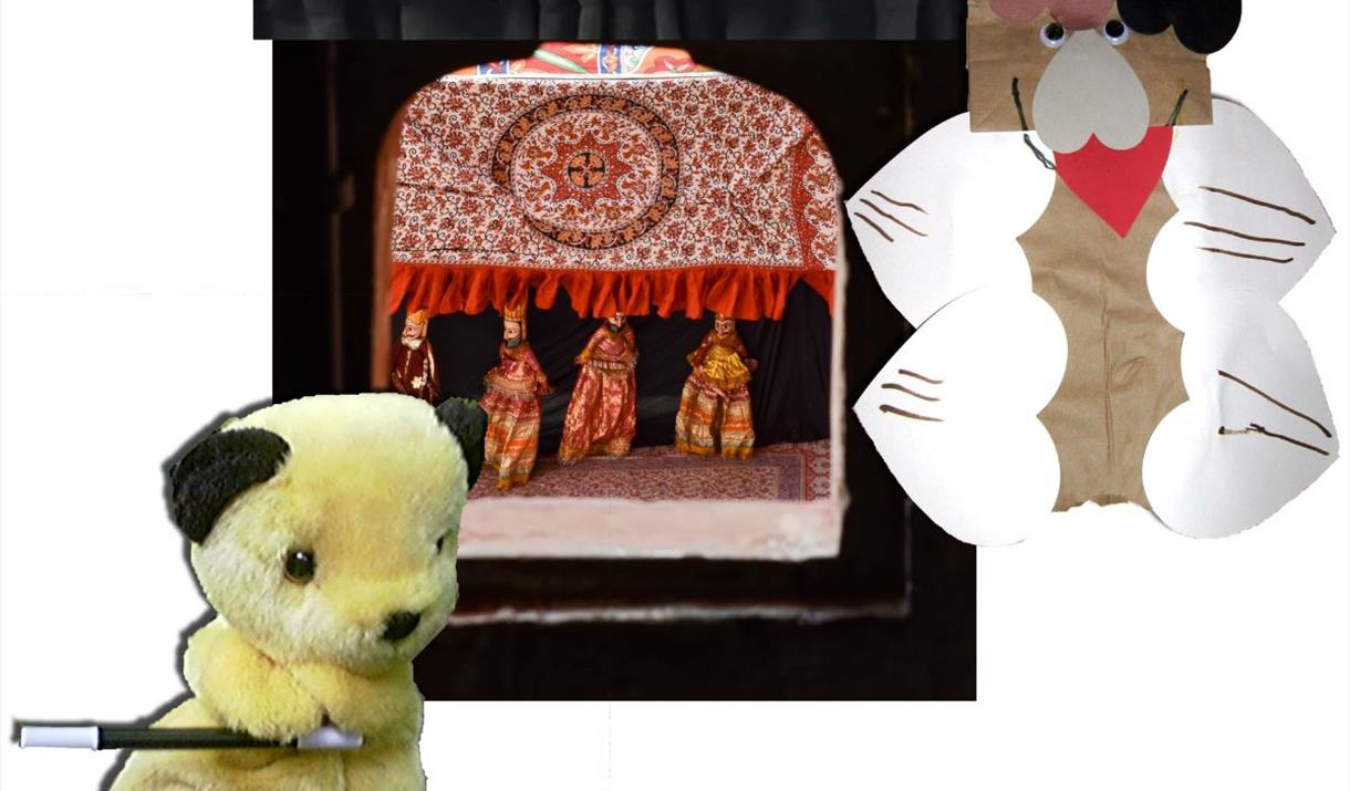 Design and make your very own puppet to perform in a show!