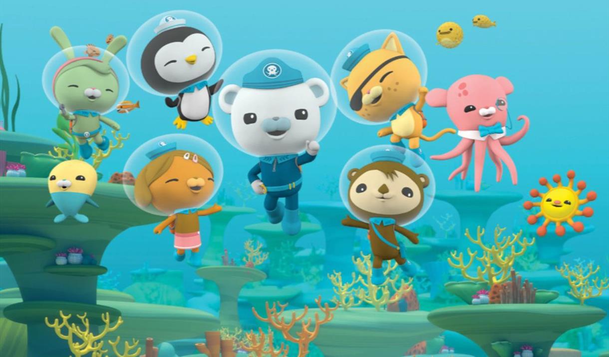 At the Horniman Museum, the Octonauts are having an Underwater Adventure. Just another day in the life of the emergency services!