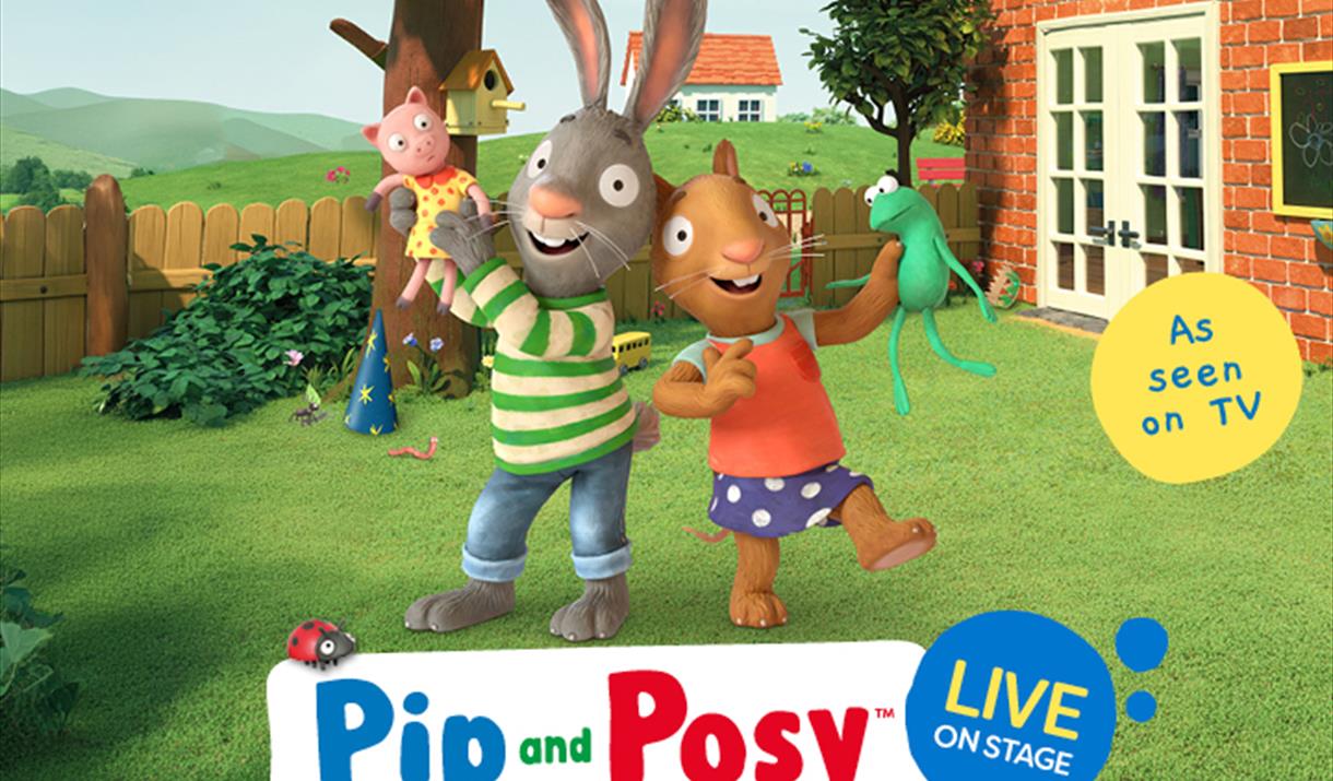 From the producers of The Smartest Giant in Town comes a brand-new theatre show bursting with friendship and fun, Pip and Posy Live on Stage