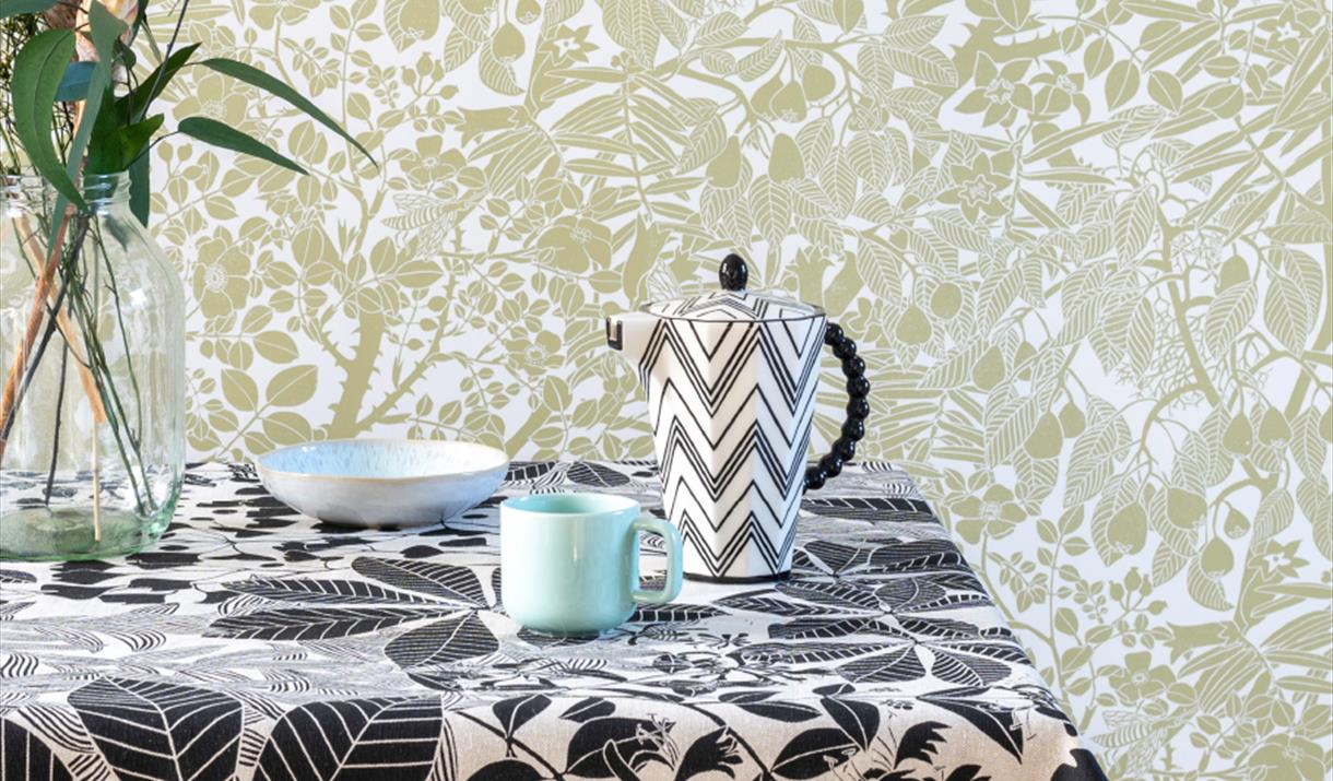 Explore hot and cold colours and use paint, print and recycling materials to create your own textiles