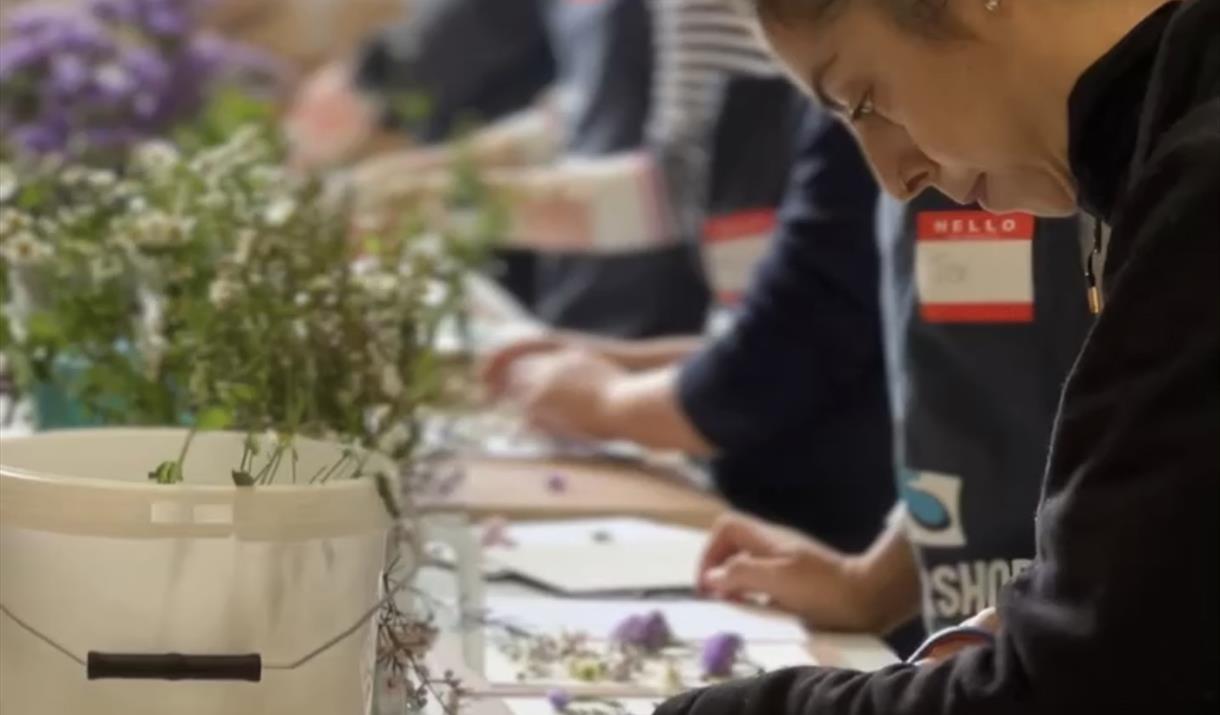 Epoxy Resin Flower Masterclass at Thames Side Studios