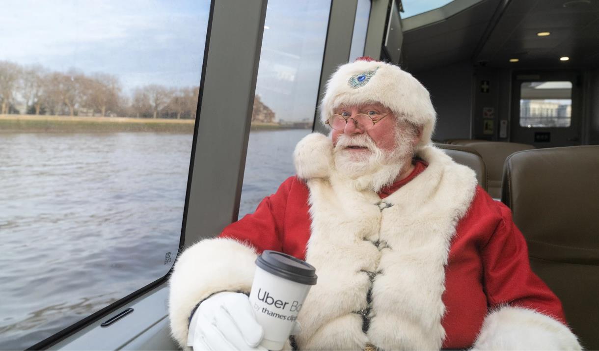 Sail with Santa on Uber Boat by Thames Clippers