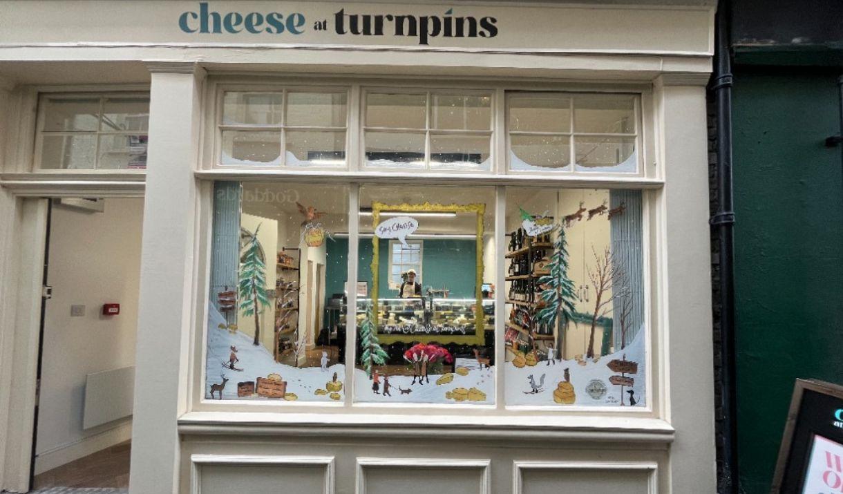 Cheese at Turnpins, Greenwich Market