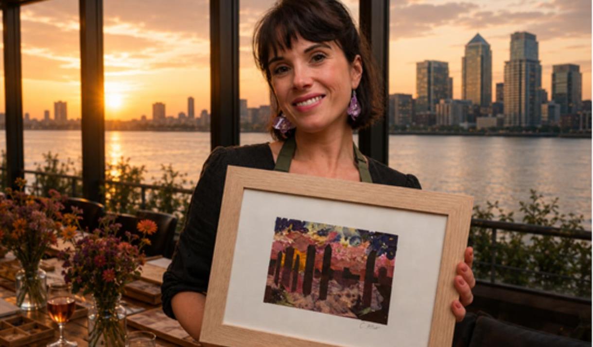 Sip and Create: Pressed Flower Sunsets Workshop by the Thames