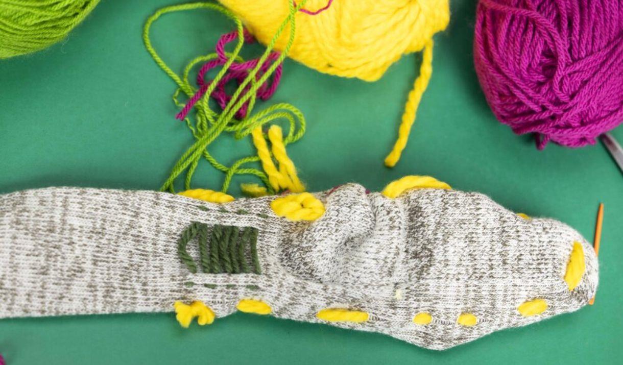Sock Mending with Celia Pym