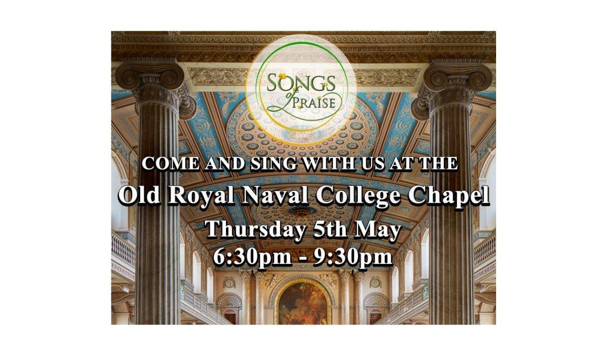 Come and join the ever-popular BBC One programme, Songs of Praise