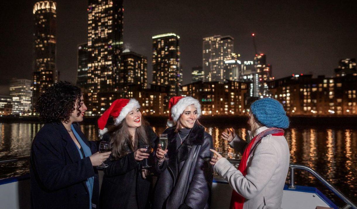 London Thames Christmas Dinner Party