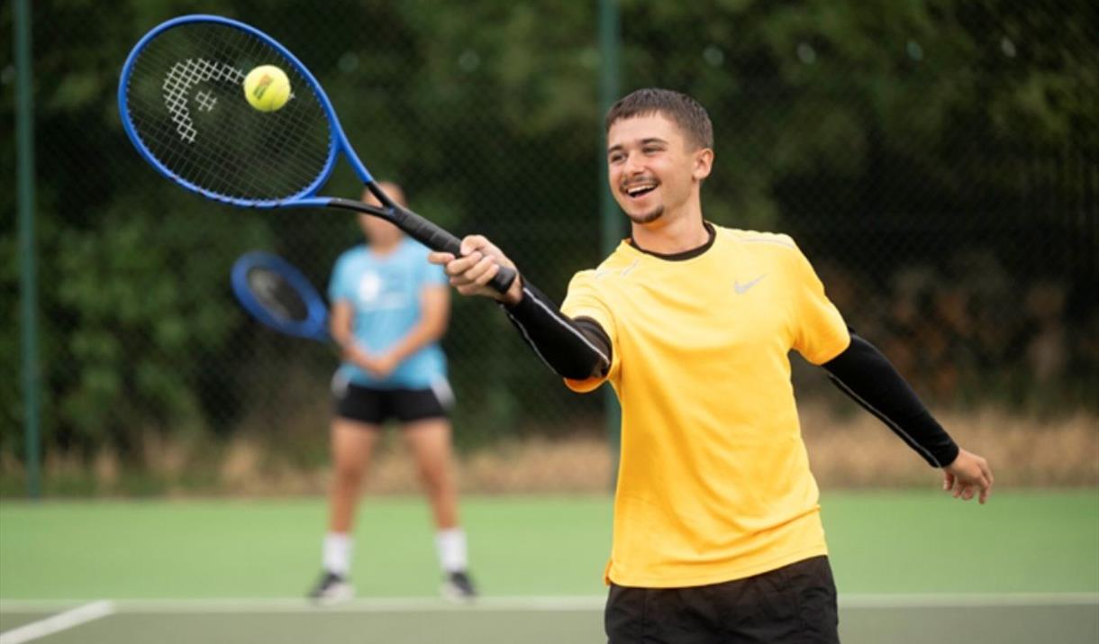 At The Courts at Greenwich Park, you can enjoy casual, pay and play tennis alongside a wide range of coaching opportunities