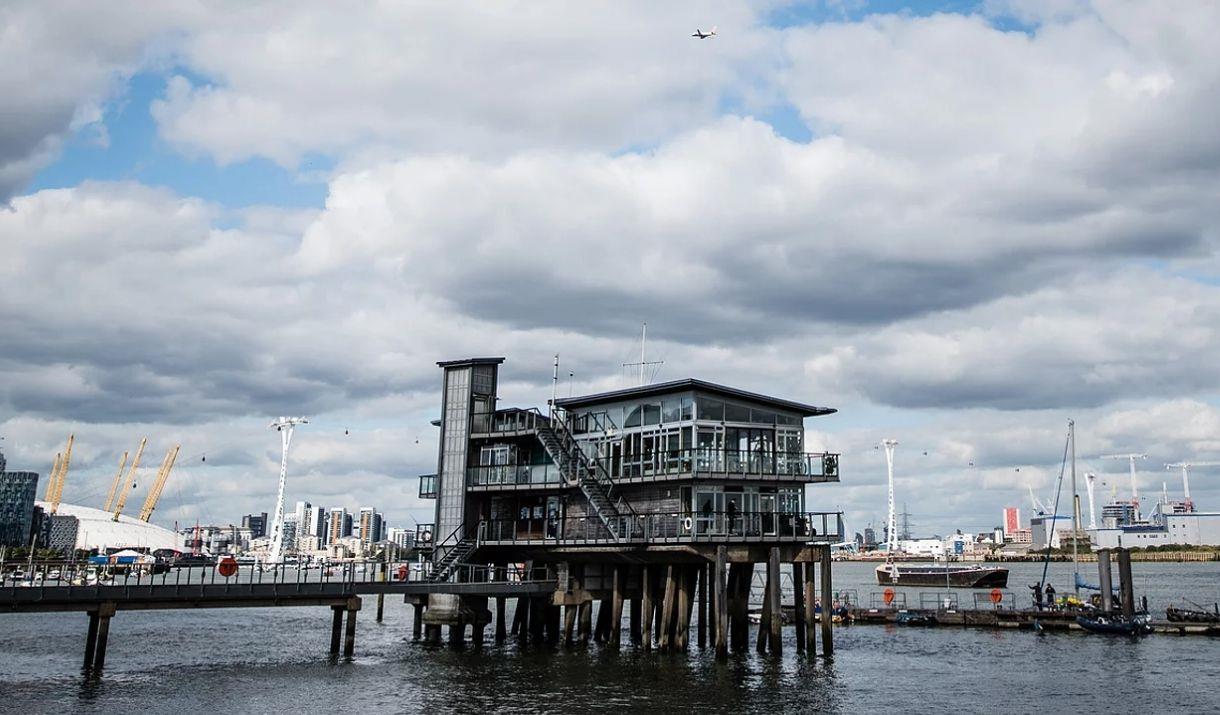 The Greenwich Yacht Club on the River Thames