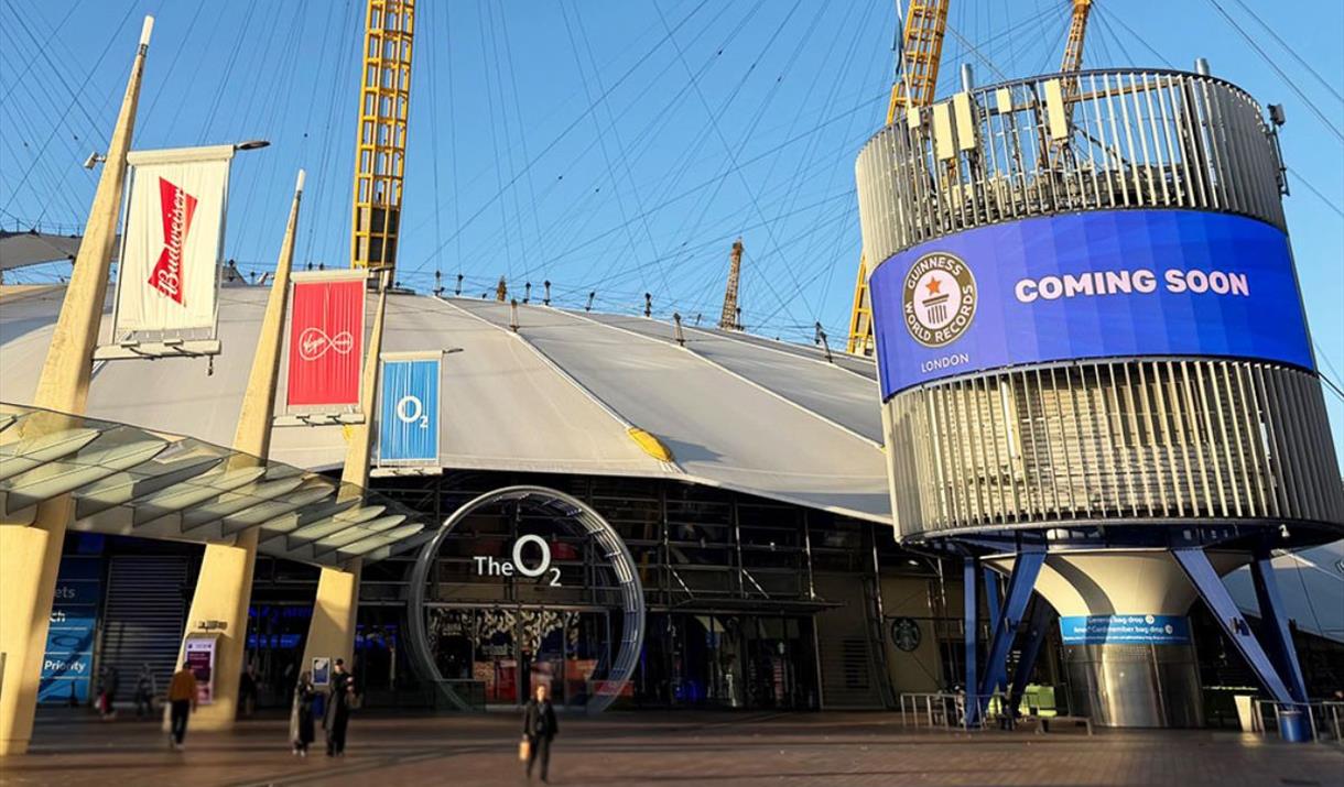Guinness World Records is set to open its brand new UK entertainment venue at London’s iconic The O2, with an anticipated launch in late 2026