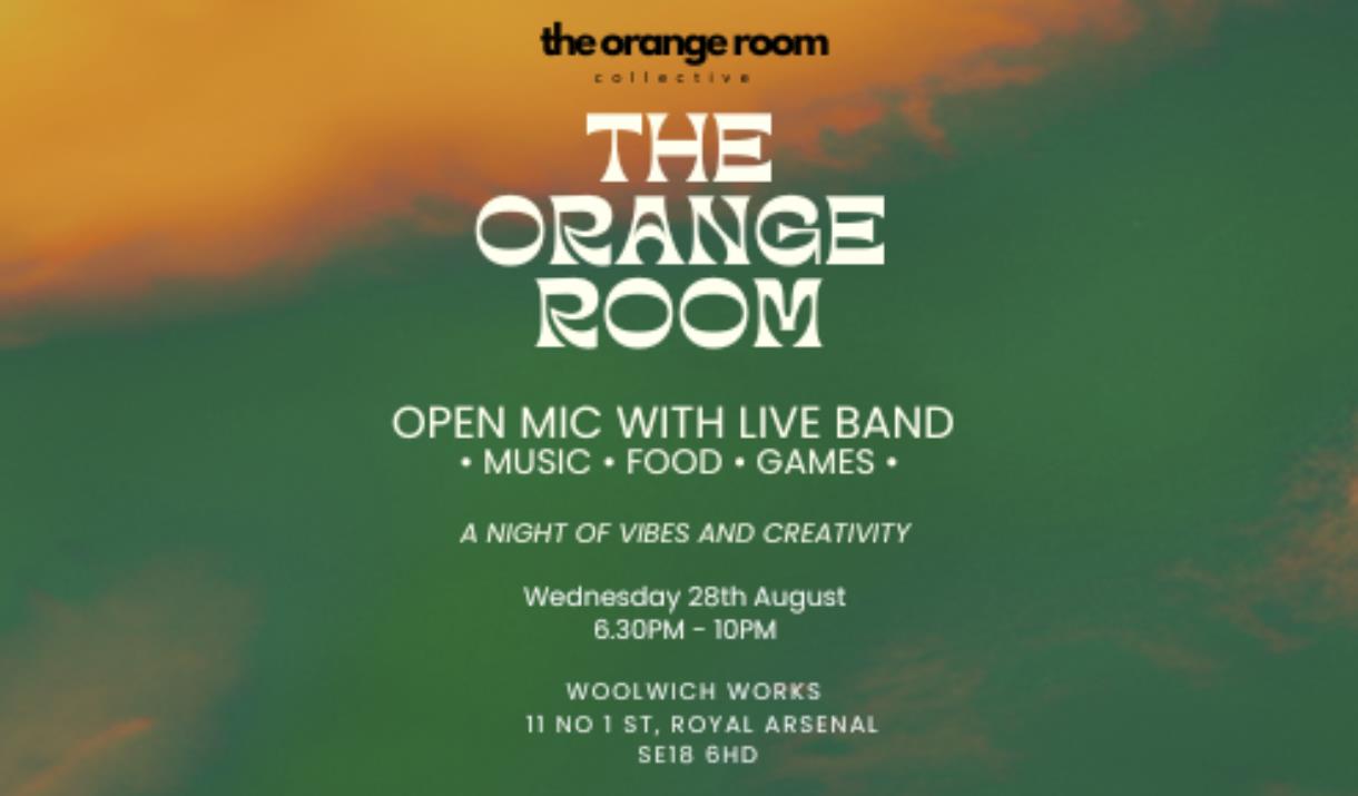 The Orange Room Collective are back for their infamous open mic night