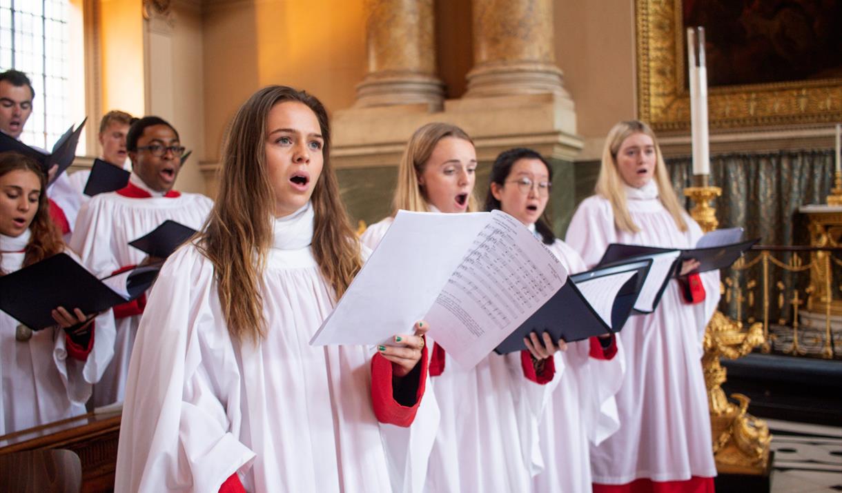 Join the Old Royal Naval College Trinity Laban Chapel Choir in a joyful performance in celebration of the festive season