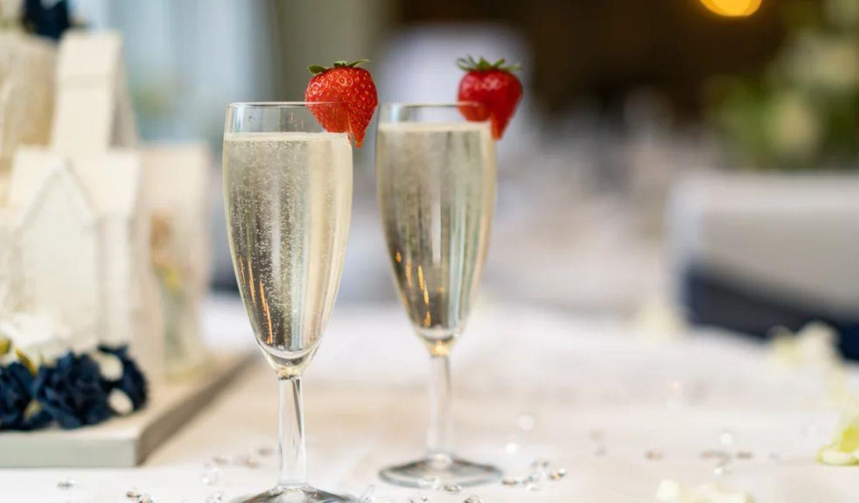 This Valentine's, enjoy a romantic afternoon tea, served with love fancies, romantic cakes and a glass of chilled Prosecco
