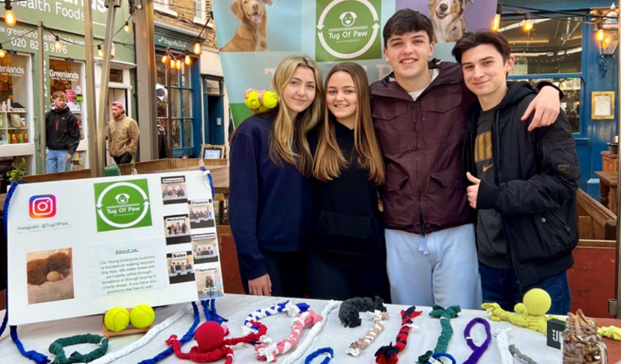 Young Enterprise, the charity that has helped young Britons prepare themselves for the world of work for over 60 years.