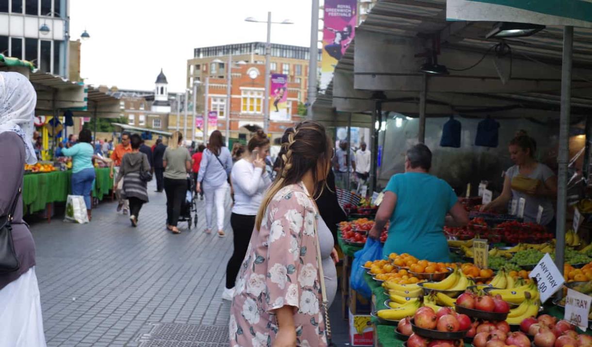 At the heart of Beresford square Market, showing a welcoming place for everyone.