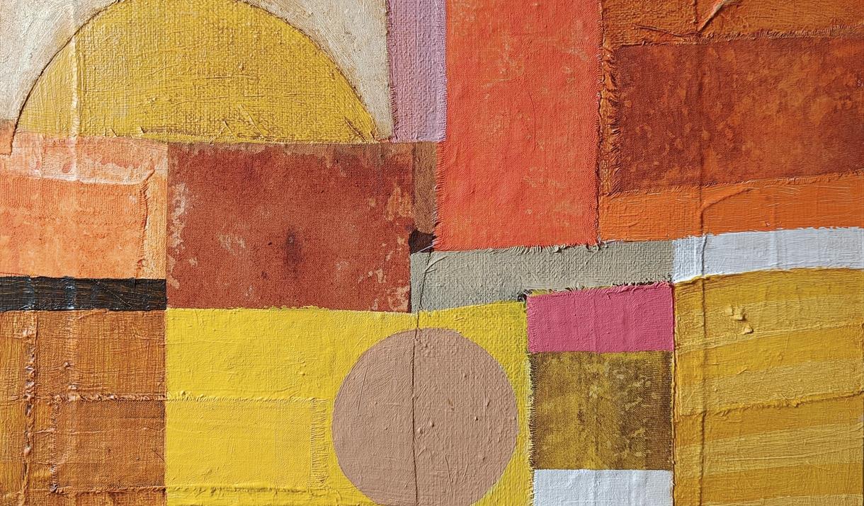 Paintings by Aleksandra Niemczyk - "COLOUR ATTACHMENTS"