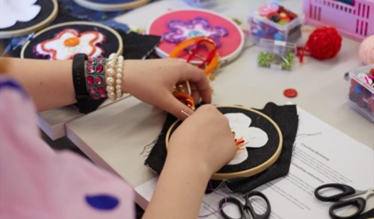 Join textile designer and upcycler Ashley Jess Knight for a creative upcycling workshop