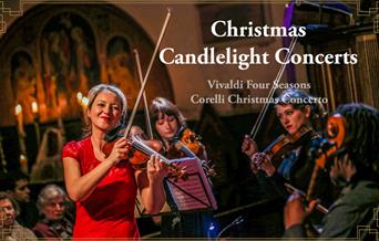 Come and be swept away by a breathtaking candlelit performance of Vivaldi's legendary Four Seasons with world class soloist Harriet Mackenzie