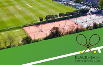 Multiple tennis courts located at Blackheath Lawn Tennis Club.
