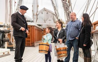 Come and discover what life was like on board for Cutty Sark's crew