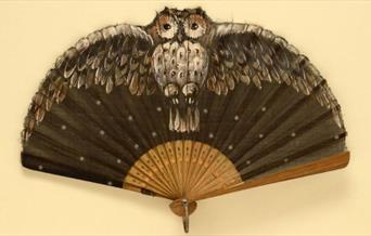 Owl Fan, England, c.1920, LDFAN1991.34