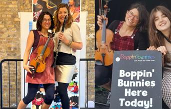The musicians will perform on instruments galore including violin, clarinet and a selection from ukulele, trumpet, trombone and saxophone