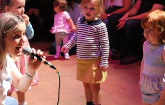 A fun interactive family concert of songs from hit muscials and films featuring West End singers