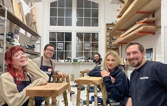 Carpentry Course: Wildwood Bench Crafting at Thames Side Studios