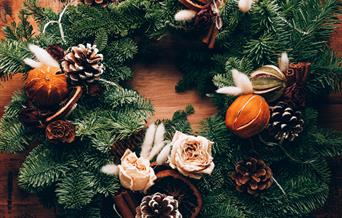 Step into the festive season with the Christmas Wreath Making Workshop
