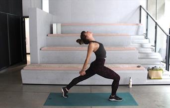 Take a break with weekly lunchtime Vinyasa yoga sessions with instructor Alex Harvey