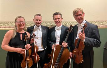 The Elgin String Quartet will be performing live Chamber music in its different ensemble variations