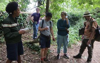 Frances Calliste in Severndroog Woods