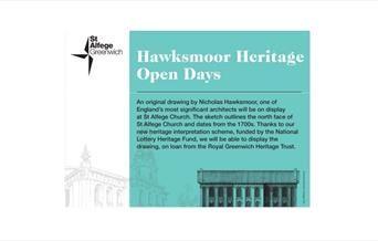 Hawksmoor Heritage - one of England's most significant architects will be on display at St Alfege Church