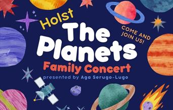 An unforgettable concert experience with Holst’s The Planets, where classical music comes to life in a way that children will adore!