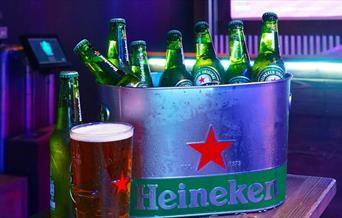 Catch the action on the screens at BOOM Battle Bar throughout the tournament